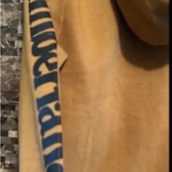 Boys Timberland Tan Full-Zip Hoodie - Picture 5 of 5